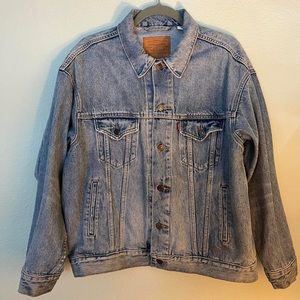 Oversized Denim Trucker Jacket